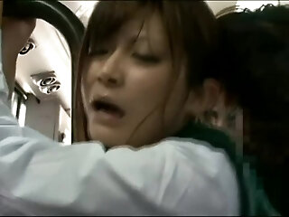 HC2301- of with aphrodisiac on a crowded bus by planting a remote vibrator on her